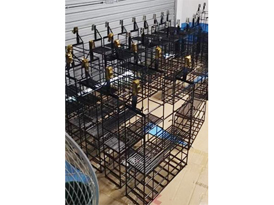 沉金篮涂装应用
